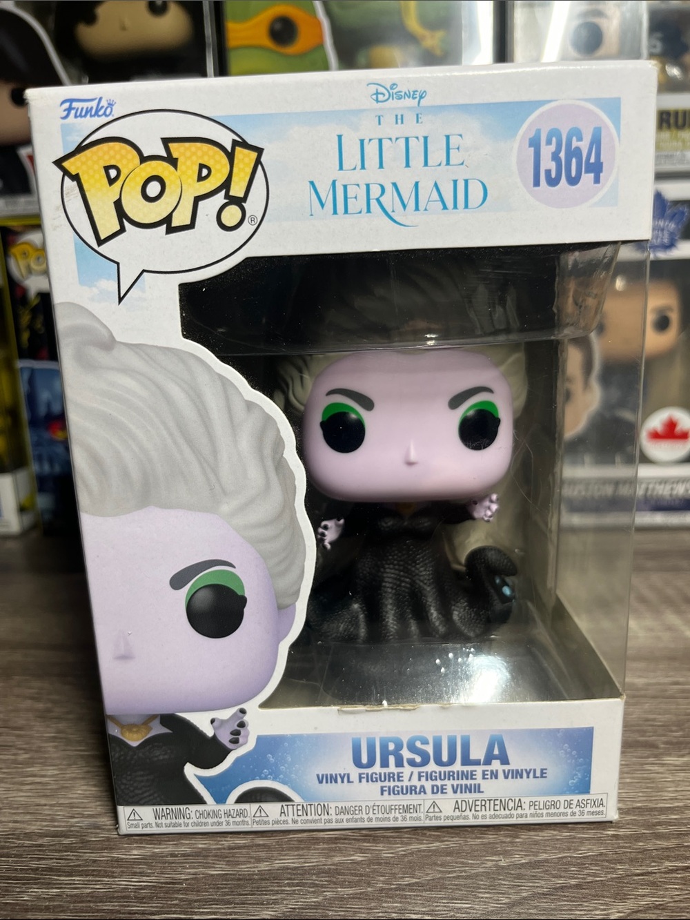 Funko Pop! The Little Mermaid Ursula - Purple, Black & Green